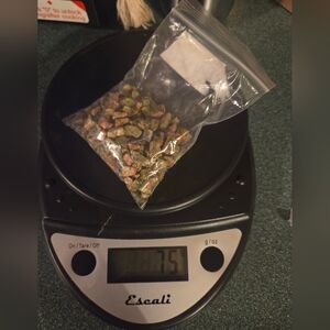 76g Polished & Drilled Unakite Chip Beads